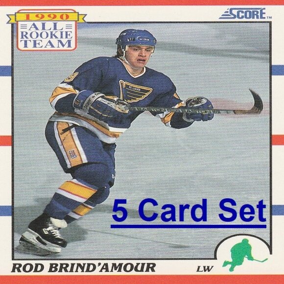 Rod Brind'Amour St. Louis Blues NHL Hockey Card Collection - Picture 1 of 6